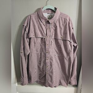 Drake Men's Red Checkered Shirt